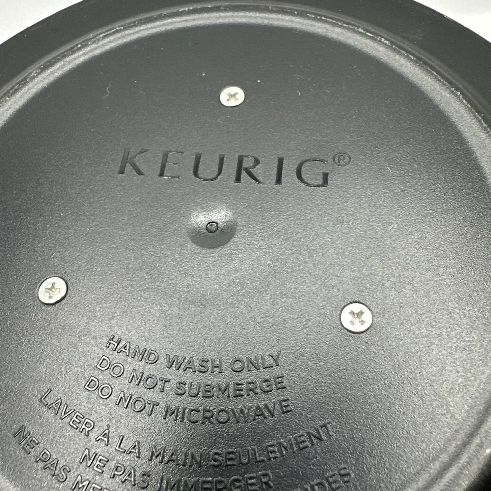 Keurig 2.0 4-Cup Coffee Carafe Pot Black Silver ~Never Used~